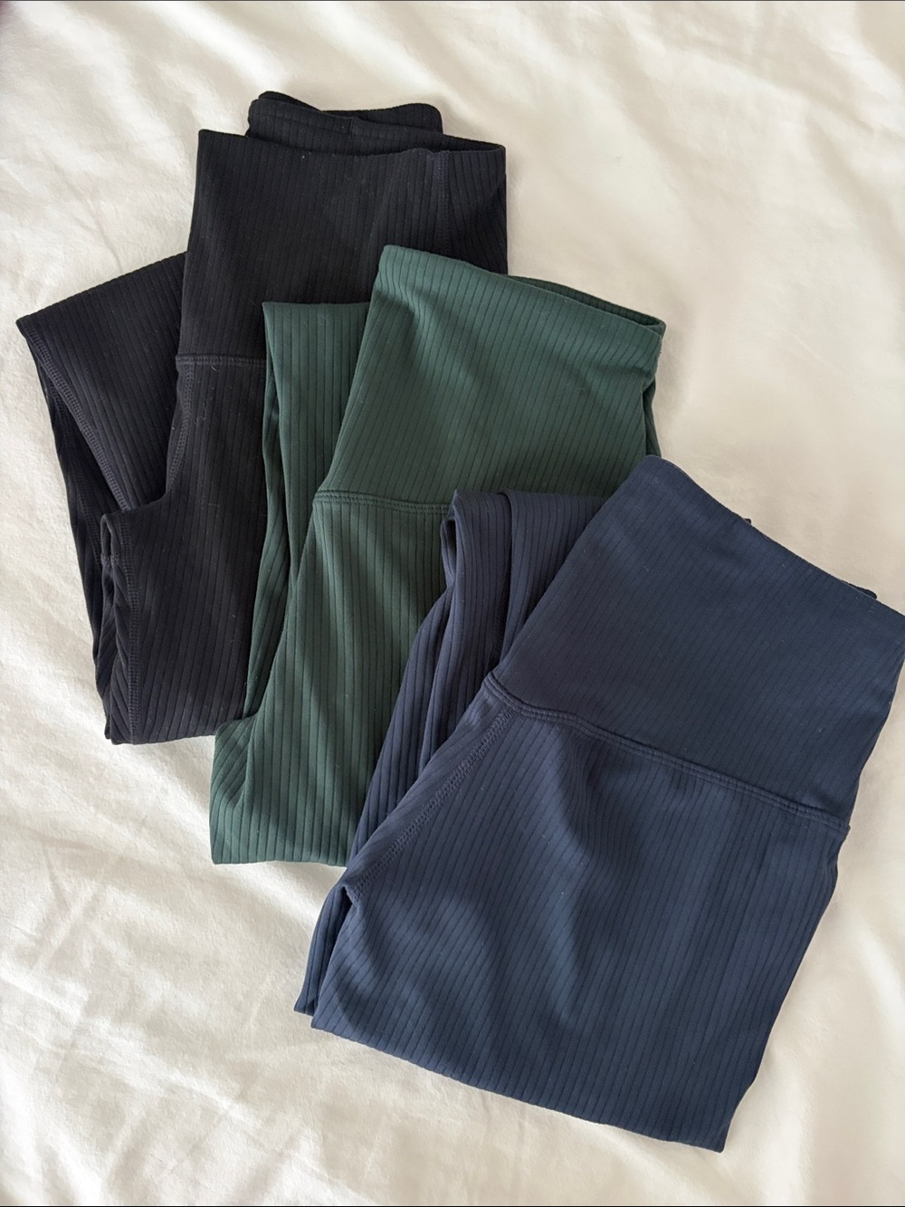 Zella Thrive High Waist Ribbed Leggings